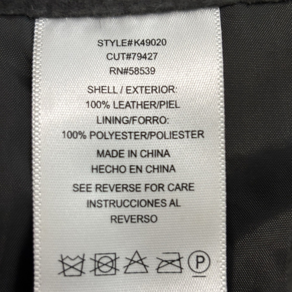 Kut From The Kloth Womens Boho Rocker Suede Leather Mini Skirt Size 8 Charcoal - Picture 9 of 9